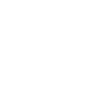 A white and green icon of two hands shaking.